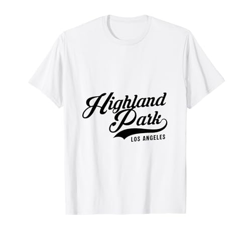 Highland Park Los Angeles geeignet für Männer und Frauen. T-Shirt Highland Park Los Angeles geeignet für Männer und Frauen. T-Shirt von Los Angeles California Pride Products