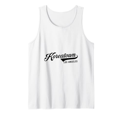 Koreatown Los Angeles geeignet für Männer und Frauen. Tank Top Koreatown Los Angeles geeignet für Männer und Frauen. Tank Top von Los Angeles California Pride Products