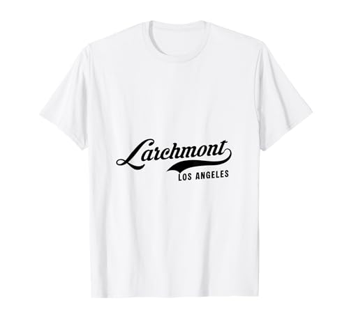 Larchmont Los Angeles Geeignet für Männer und Frauen. T-Shirt von Los Angeles California Pride Products