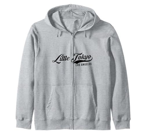 Little Tokyo Los Angeles geeignet für Männer und Frauen. Kapuzenjacke Little Tokyo Los Angeles geeignet für Männer und Frauen. Kapuzenjacke von Los Angeles California Pride Products
