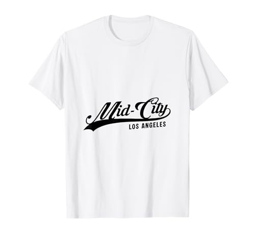 Mid City Los Angeles geeignet für Männer und Frauen. T-Shirt von Los Angeles California Pride Products