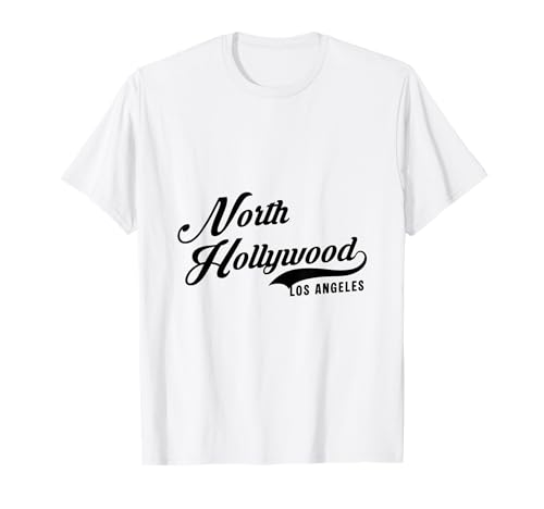 North Hollywood Los Angeles geeignet für Männer und Frauen. T-Shirt North Hollywood Los Angeles geeignet für Männer und Frauen. T-Shirt von Los Angeles California Pride Products