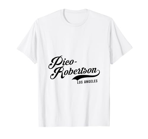 Pico Robertson Los Angeles Geeignet für Männer und Frauen. T-Shirt Pico Robertson Los Angeles Geeignet für Männer und Frauen. T-Shirt von Los Angeles California Pride Products