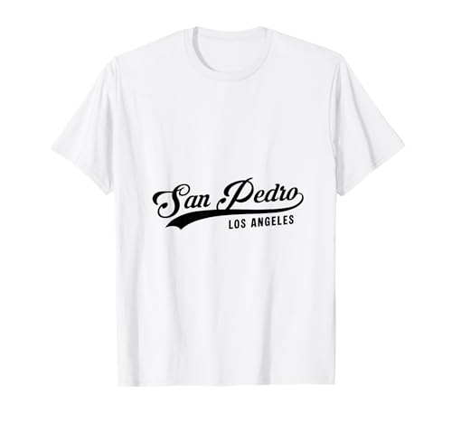San Pedro Los Angeles Geeignet für Männer und Frauen. T-Shirt von Los Angeles California Pride Products