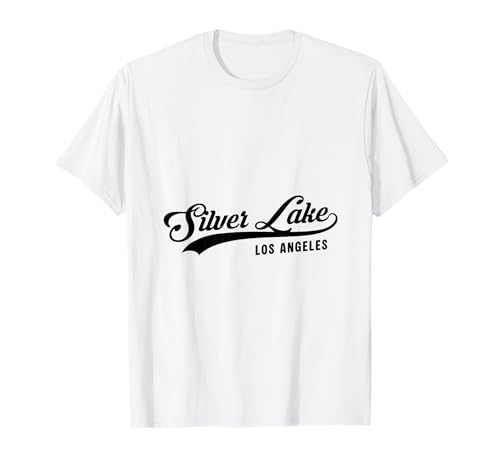 Silver Lake Los Angeles Geeignet für Männer und Frauen. T-Shirt von Los Angeles California Pride Products