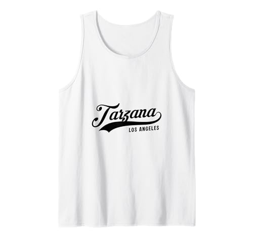 Tarzana Los Angeles Geeignet für Männer und Frauen. Tank Top Tarzana Los Angeles Geeignet für Männer und Frauen. Tank Top von Los Angeles California Pride Products