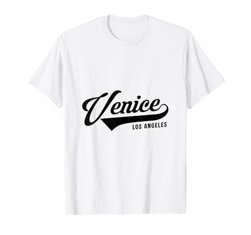 Venedig Los Angeles geeignet für Männer und Frauen. T-Shirt von Los Angeles California Pride Products
