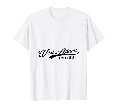 West Adams Los Angeles geeignet für Männer und Frauen. T-Shirt West Adams Los Angeles geeignet für Männer und Frauen. T-Shirt von Los Angeles California Pride Products