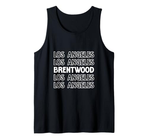 Brentwood Los Angeles LA CA für Herren und Damen. Tank Top Brentwood Los Angeles LA CA für Herren und Damen. Tank Top von Los Angeles LA Pride Products