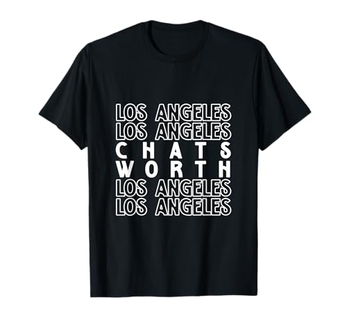 Chatsworth Los Angeles LA CA für Männer und Frauen. T-Shirt Chatsworth Los Angeles LA CA für Männer und Frauen. T-Shirt von Los Angeles LA Pride Products