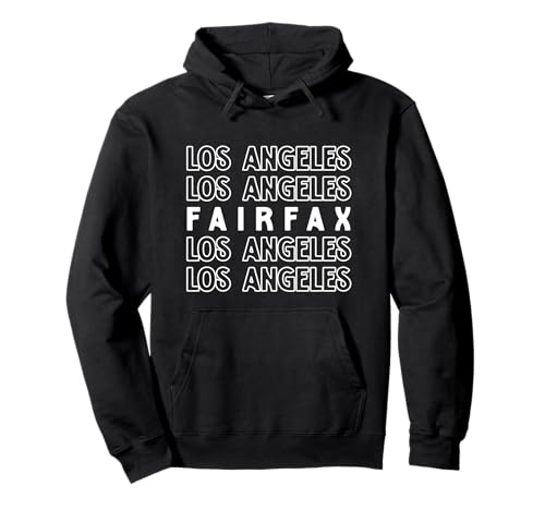 Fairfax Los Angeles LA CA für Herren und Damen. Pullover Hoodie Fairfax Los Angeles LA CA für Herren und Damen. Pullover Hoodie von Los Angeles LA Pride Products