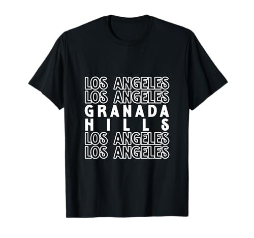 Granada Hills Los Angeles LA CA für Männer und Frauen. T-Shirt Granada Hills Los Angeles LA CA für Männer und Frauen. T-Shirt von Los Angeles LA Pride Products