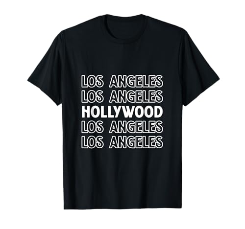 Hollywood Los Angeles LA CA für Männer und Frauen. T-Shirt Hollywood Los Angeles LA CA für Männer und Frauen. T-Shirt von Los Angeles LA Pride Products