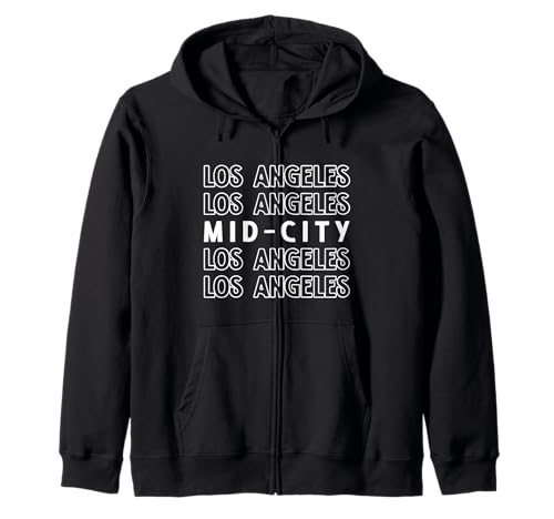 Midcity Los Angeles LA CA für Männer und Frauen. Kapuzenjacke Midcity Los Angeles LA CA für Männer und Frauen. Kapuzenjacke von Los Angeles LA Pride Products