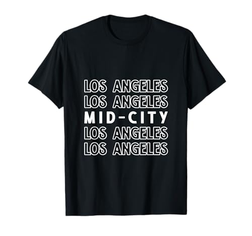 Midcity Los Angeles LA CA für Männer und Frauen. T-Shirt Midcity Los Angeles LA CA für Männer und Frauen. T-Shirt von Los Angeles LA Pride Products
