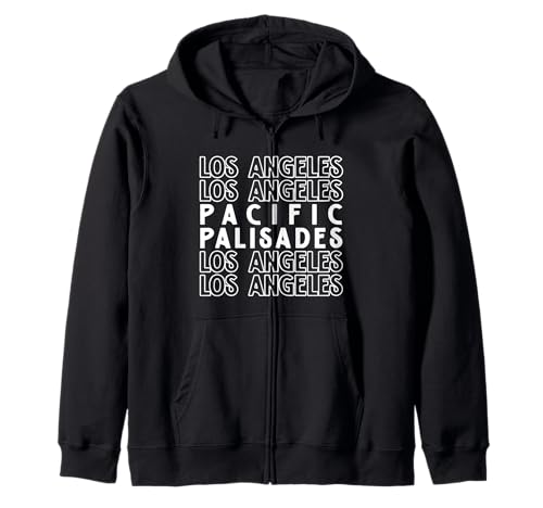 Pacific Palisades Los Angeles LA CA für Männer und Frauen. Kapuzenjacke Pacific Palisades Los Angeles LA CA für Männer und Frauen. Kapuzenjacke von Los Angeles LA Pride Products