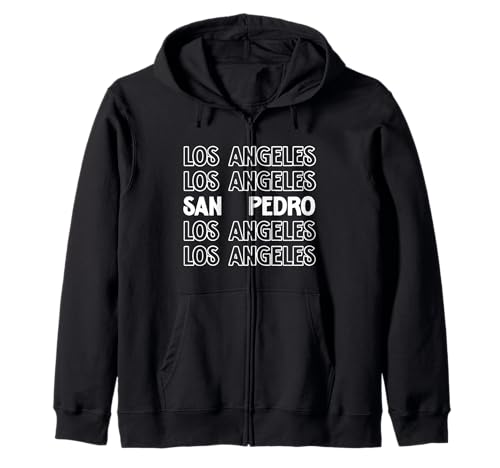 San Pedro Los Angeles LA CA für Herren und Damen. Kapuzenjacke San Pedro Los Angeles LA CA für Herren und Damen. Kapuzenjacke von Los Angeles LA Pride Products