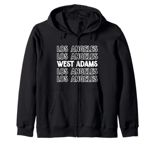West Adams Los Angeles LA CA für Männer und Frauen. Kapuzenjacke West Adams Los Angeles LA CA für Männer und Frauen. Kapuzenjacke von Los Angeles LA Pride Products