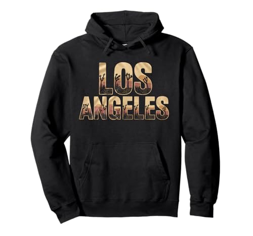 Los Angeles Tshirt Männer Frauen Kalifornien Retro Vintage Pullover Hoodie von Los Angeles Tshirt California LA Urlaubsreise