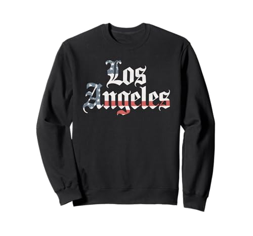 Los Angeles Tshirt Männer Frauen Kalifornien Retro Vintage Sweatshirt von Los Angeles Tshirt California LA Urlaubsreise