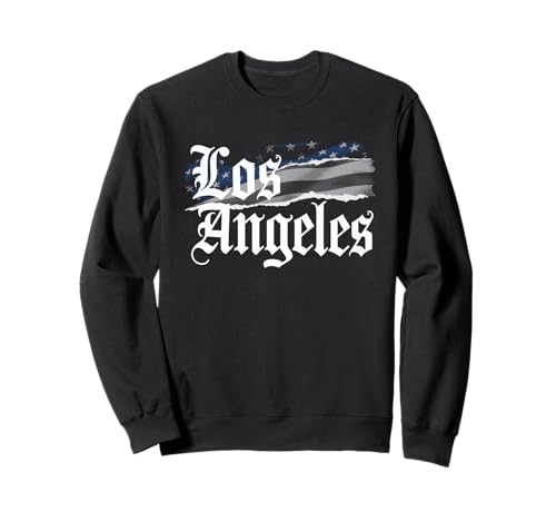 Los Angeles Tshirt Männer Frauen Kalifornien Retro Vintage Sweatshirt von Los Angeles Tshirt California LA Urlaubsreise