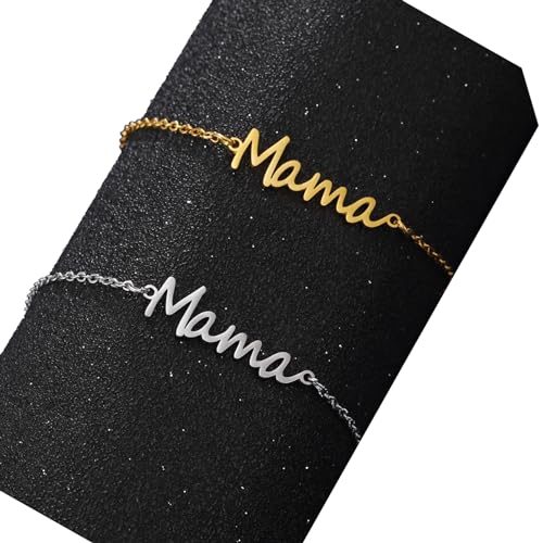 Los Eventos de la Tata - Damen-Armband aus Edelstahl - Muttertag originelle Geschenke - originelles Geschenk zum Muttertag und Geschenk zum Geburtstag der Mutter von Los Eventos de la Tata. Detalles que enamoran