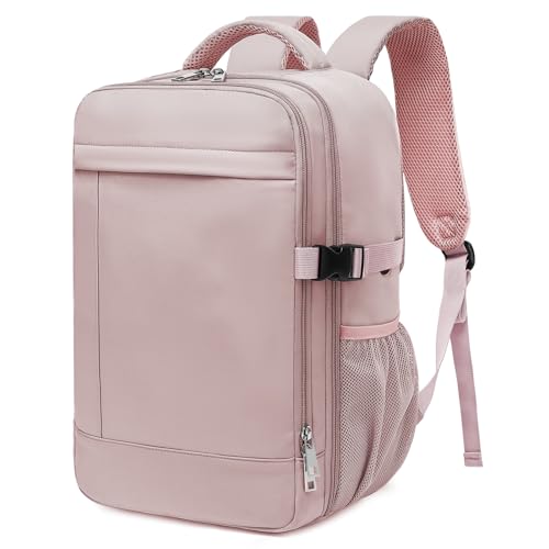 Handgepäck Rucksack 40x20x25 für Ryanair Rucksack Handgepäck Flugzeug mit Durchleitung 45 x 36 x 20 Tasche Reiserucksack Klein mit Eine Diebstahlsichere Backpack für Herren Damen, 14 Zoll Laptop von Lossga