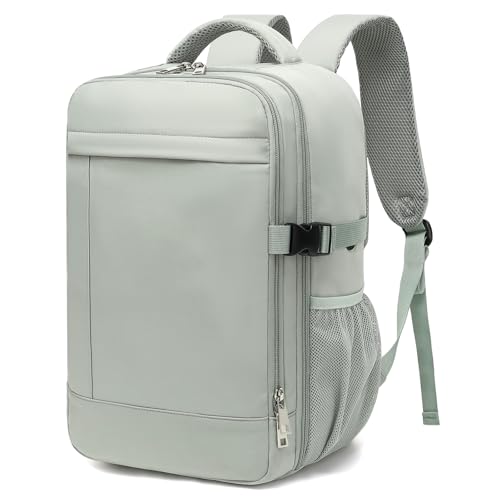 Handgepäck Rucksack 40x20x25 für Ryanair Rucksack Handgepäck Flugzeug mit Durchleitung 45 x 36 x 20 Tasche Reiserucksack Klein mit Eine Diebstahlsichere Tasche für Herren Damen, 14 Zoll Laptop von Lossga