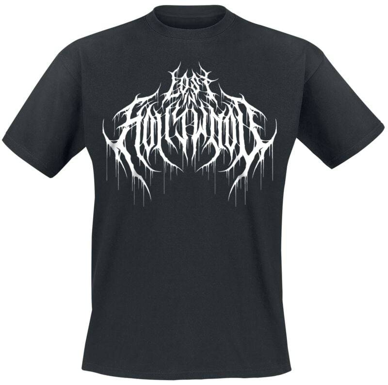 Lost In Hollywood Deathmetal Logo T-Shirt schwarz in M von Lost In Hollywood