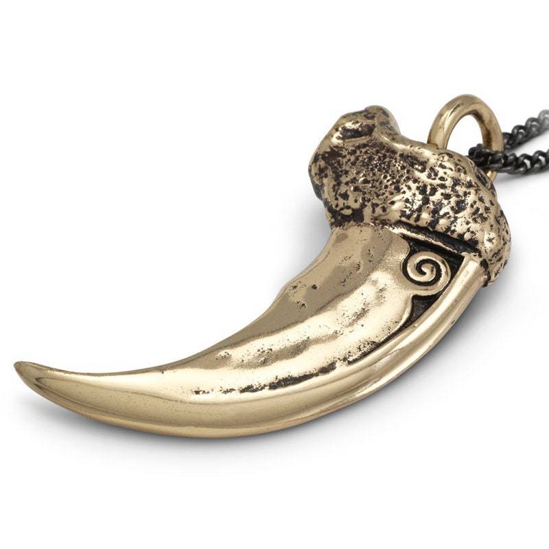Bear Claw Halskette - Bronze Bärenklaue Anhänger von LostApostle