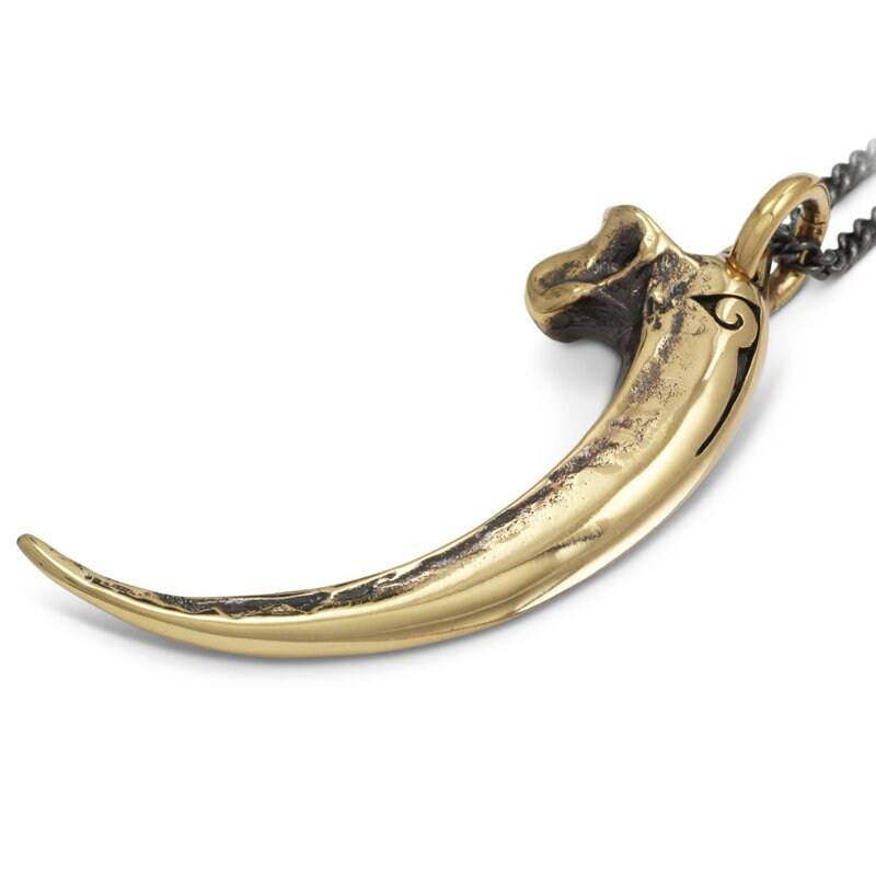 "Bronze Adlertalon-Halskette - "Goldener Adlertalonanhänger"." von LostApostle