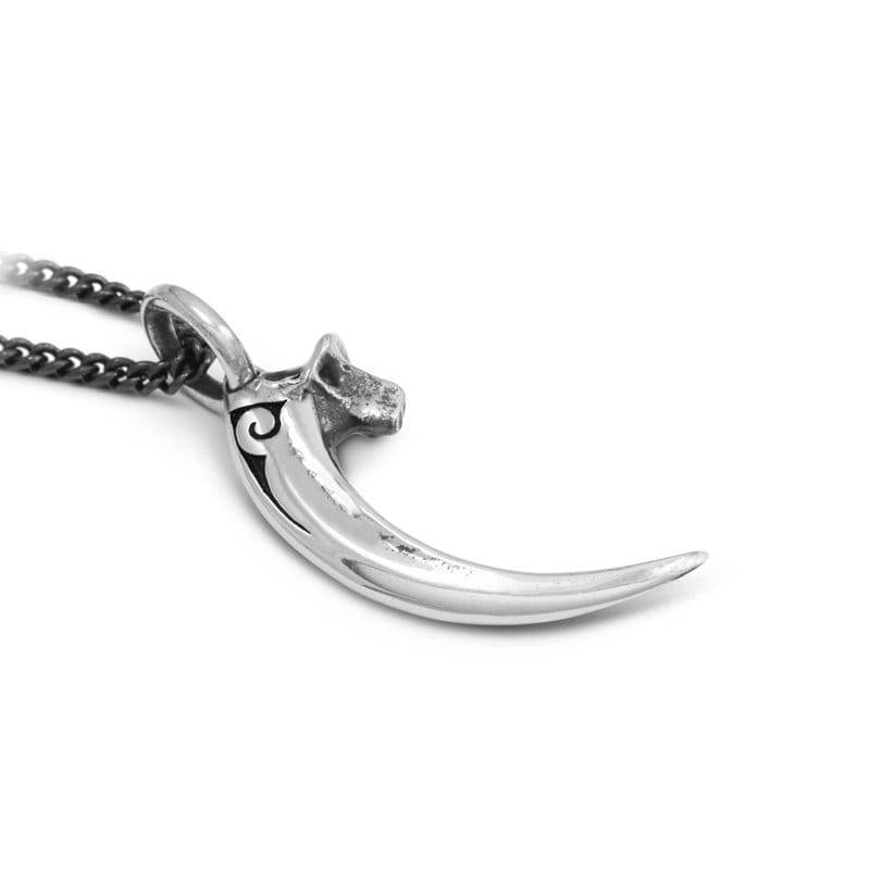 Raven Talon Halskette - Antike Silber Vogel Anhänger Schmuck von LostApostle