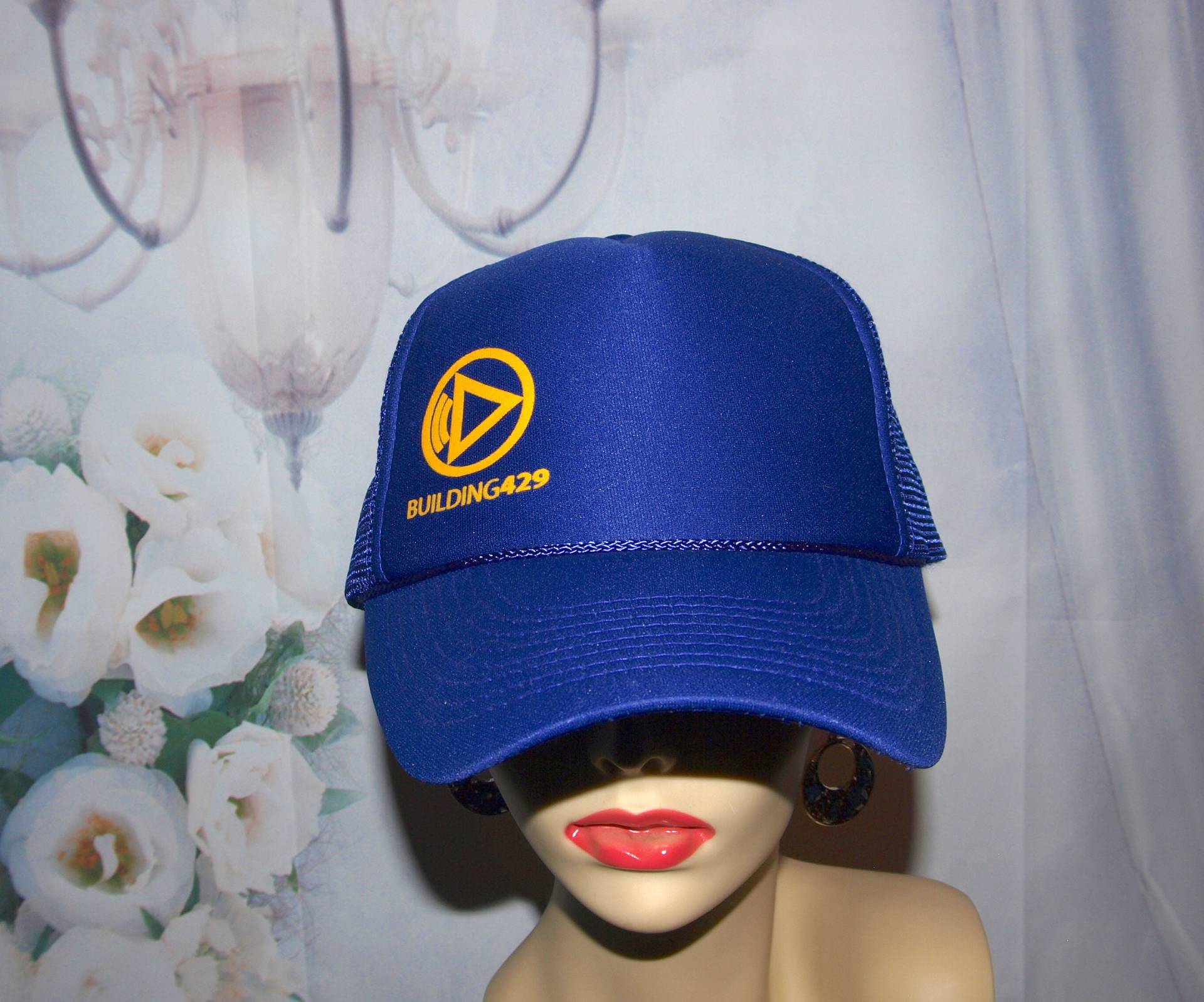 Building 429 Christian Rock Band Hat Seltene Mesh Hinten Baseball Cap, 90Er Vintage Building 429 Christian Rock Band Hat Seltene Mesh Hinten Baseball Cap, 90Er Vintage von LostFairySales