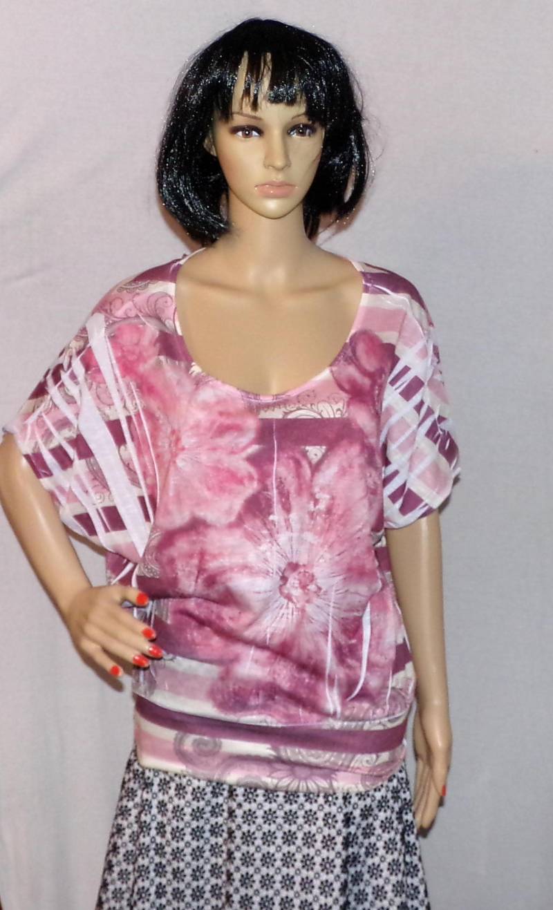 Damen Top Rue 21 Rosa Blumen Größe M Vintage Made in Usa Low & Schneller Versand Damen Top Rue 21 Rosa Blumen Größe M Vintage Made in Usa Low & Schneller Versand von LostFairySales
