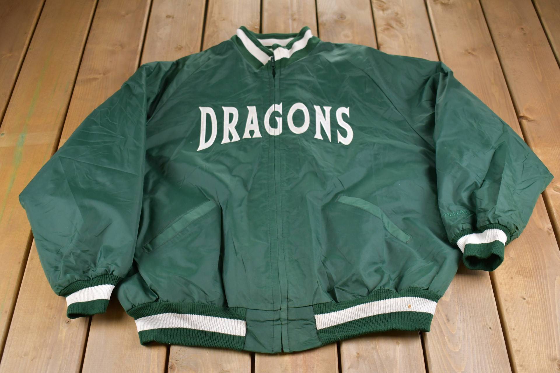 1990S Dragons Delong Windbreaker Jacke/Team Logo Athletisch Frühling Sommer Sportbekleidung Streetwear Athleisure von Lostboysvintage