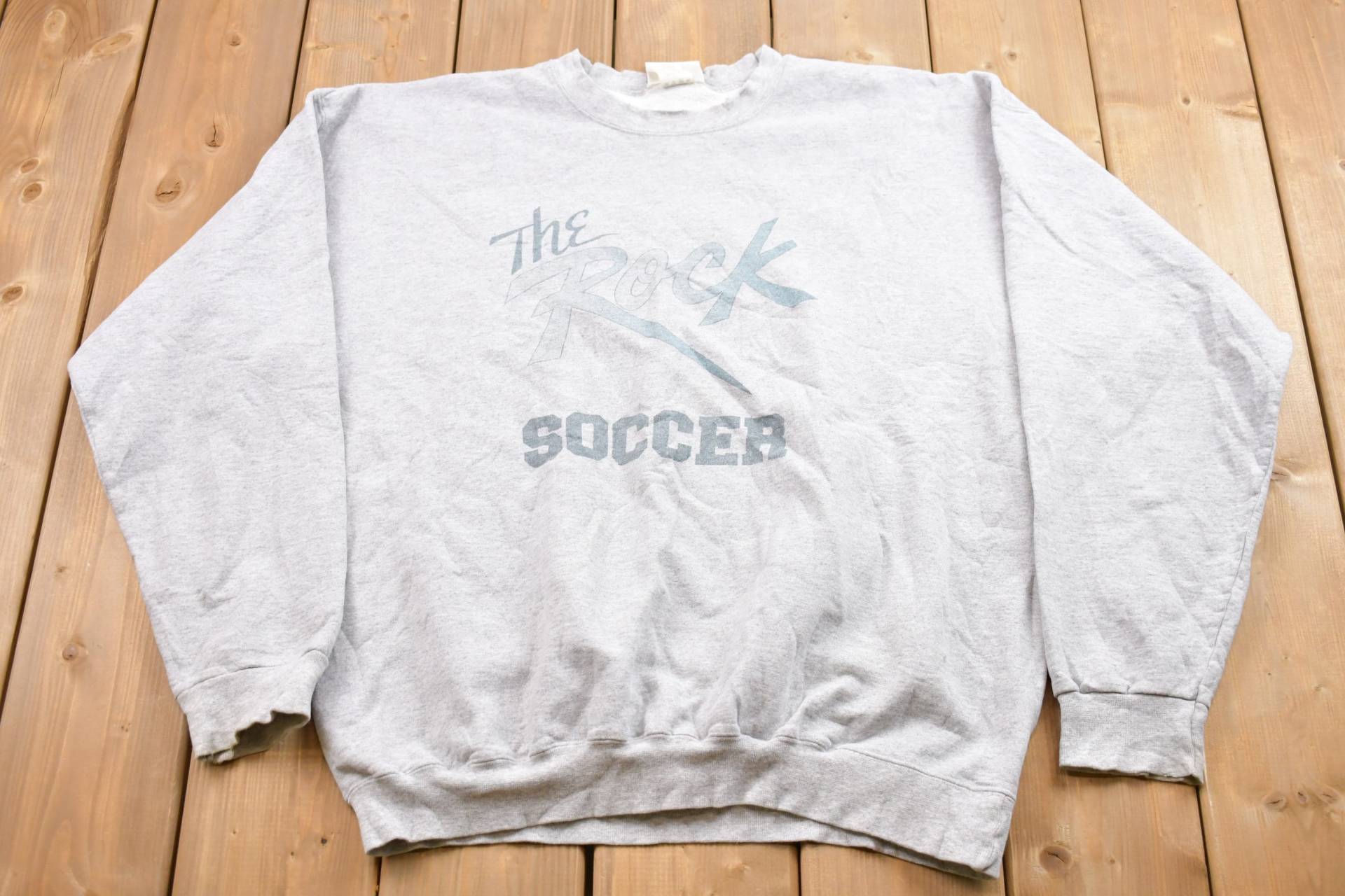 1990S Vintage Fussball Sweatshirt/90Er Jahre Hanes Souvenir Athleisure Streetwear von Lostboysvintage