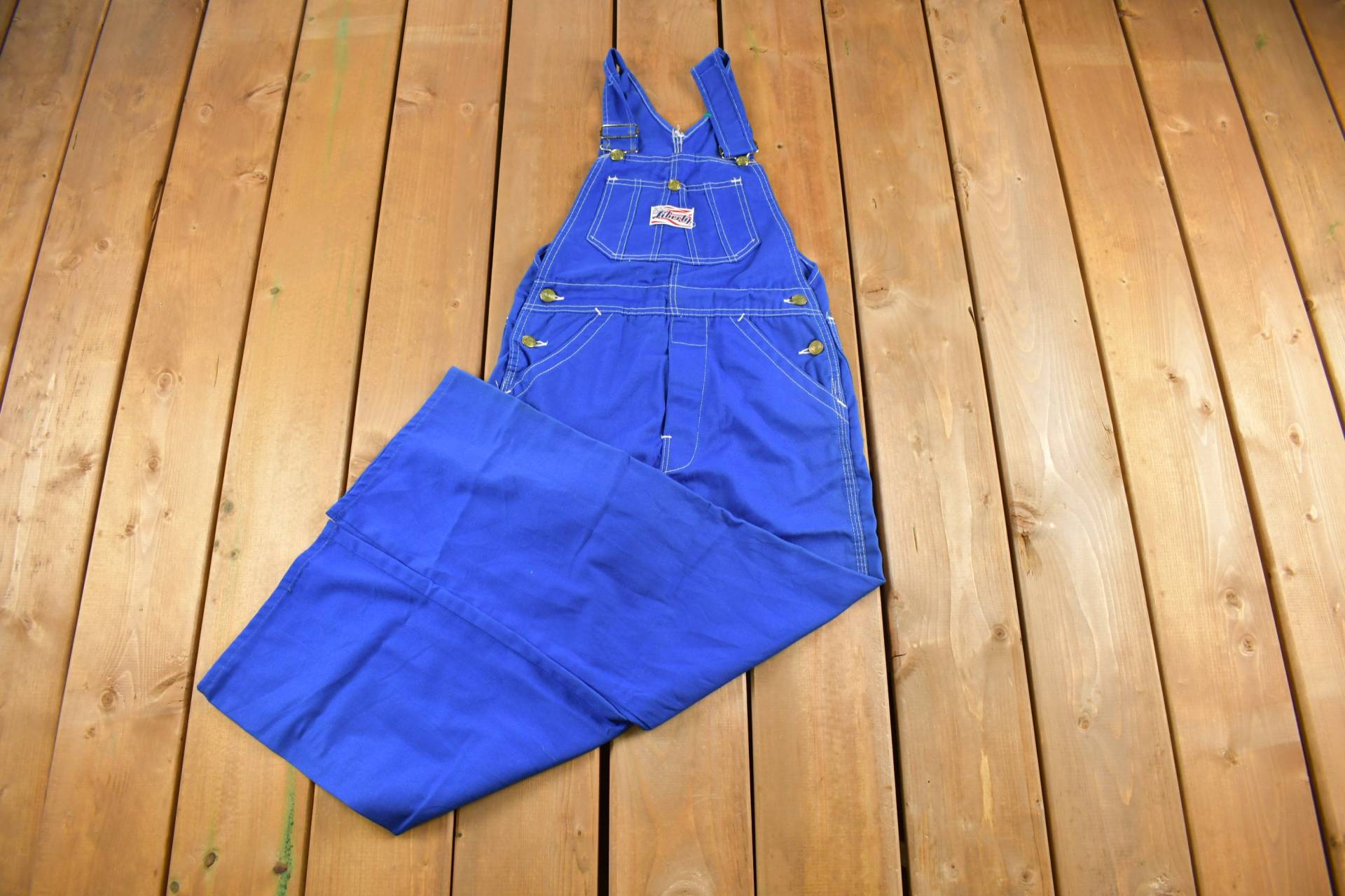 Vintage 1970Er Liberty Usa Denim Overalls Größe 28 X 25/streetwear Workwear Kleine von Lostboysvintage