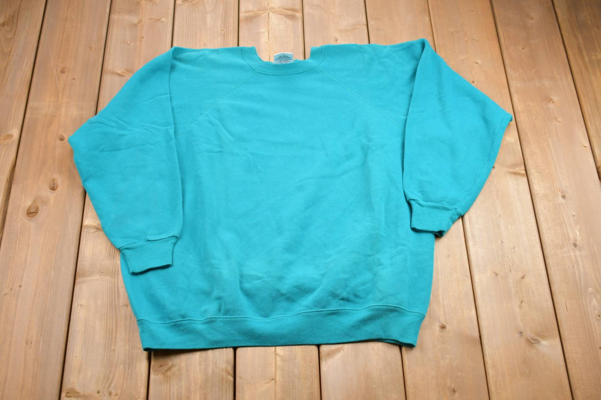 Vintage 1980Er Hanes Raglan Crewneck Sweatshirt/90Er Souvenir Athleisure Streetwear Herway von Lostboysvintage