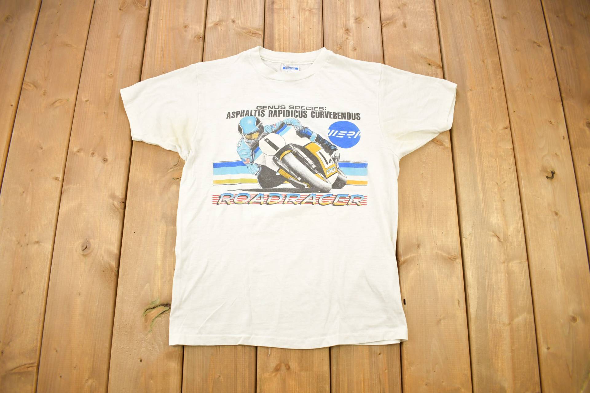 Vintage 1980S Road Racer T-Shirt/Fahrrad-Schnelligkeit Fahrrad Vintage 1980S Road Racer T-Shirt/Fahrrad-Schnelligkeit Fahrrad von Lostboysvintage