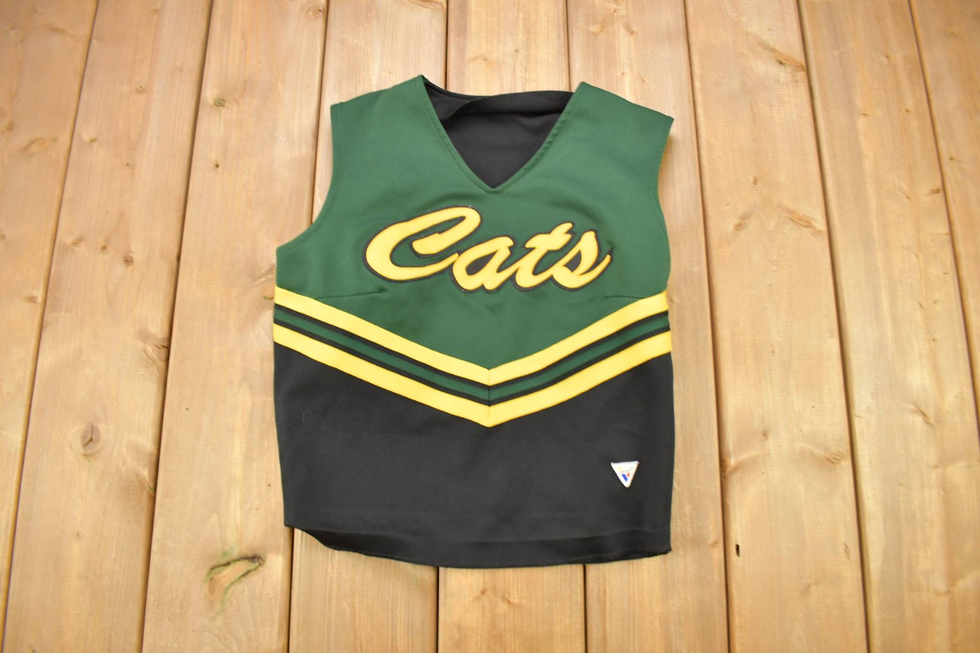 Vintage 1980Er Cats Varsity Cheerleading Uniform Jersey/Cheer Sportbekleidung Mädchen Größe 38 Made in Usa von Lostboysvintage
