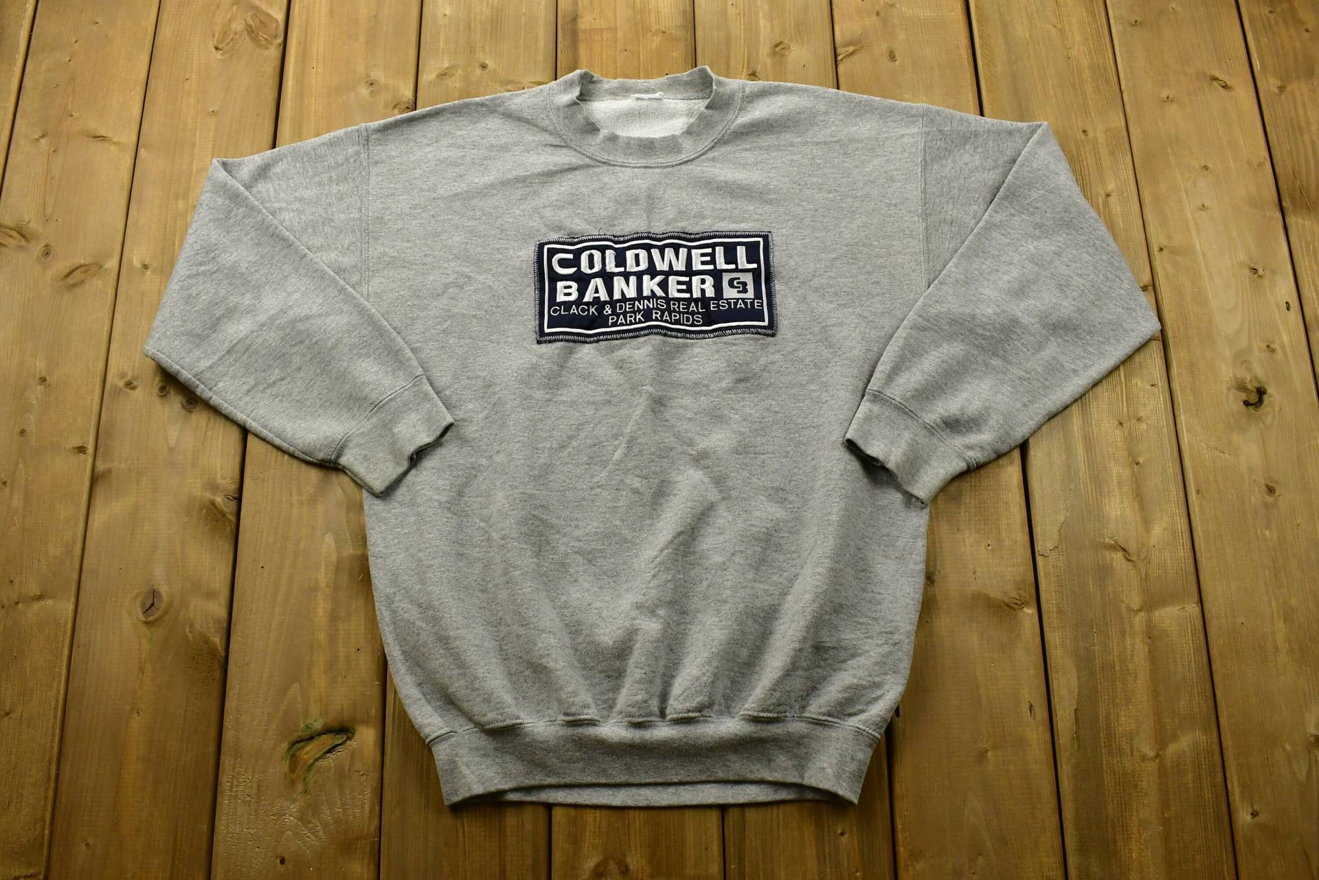 Vintage 1990's Coldwell Banker Sweatshirt Mit Rundhalsausschnitt/90Er Jahre Souvenir Athleisure Streetwear Reisen Und Tourismus von Lostboysvintage