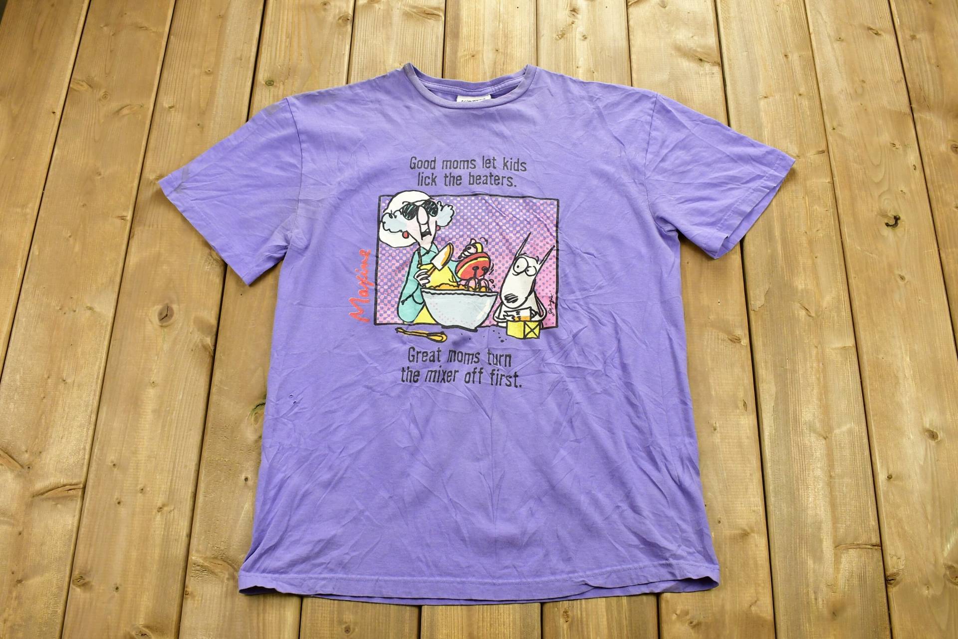 Vintage 1990Er Jahre Lustiges Mama T-Shirt/Maxime 90Er Streetwear Retro Style Grafik-T-Shirt Neuheits-T-Shirt von Lostboysvintage