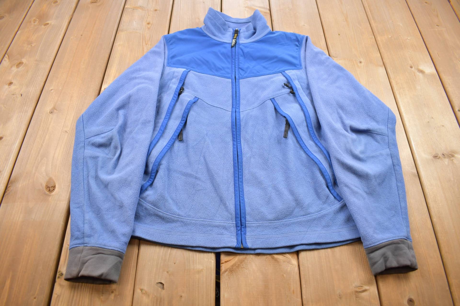 Vintage 1990Er Jahre Rei Damen Zip Up Fleece Light Jacke/Outdoorsman 90Er Pullover Streetwear Wandern Up von Lostboysvintage