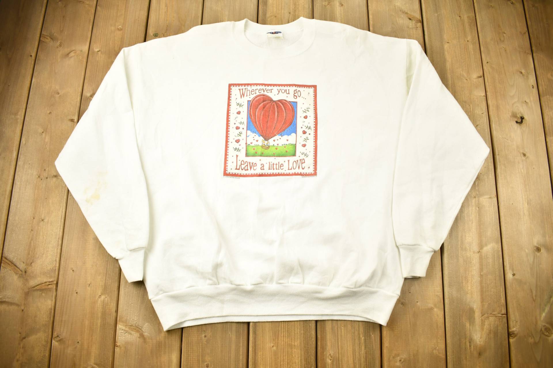 Vintage 1990Er Jahre Sweatshirt/90Er Look Souvenir Süßes Streetwear von Lostboysvintage