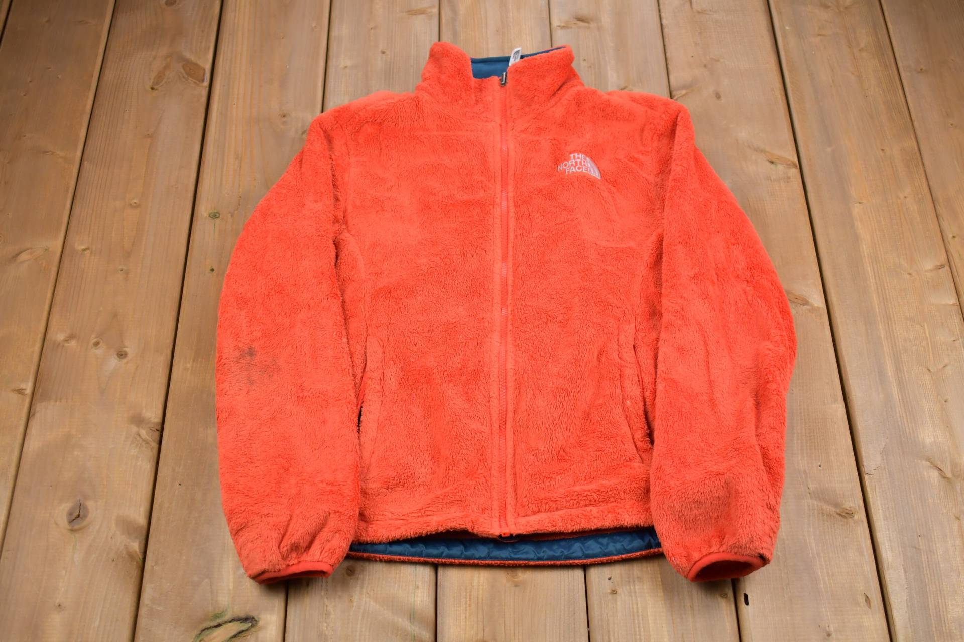 Vintage 1990Er The North Face Fleecepullover Mit Durchgehendem Reißverschluss/Sportbekleidung 90Er Fleece Streetwear Athleisure Wandern Tnf von Lostboysvintage
