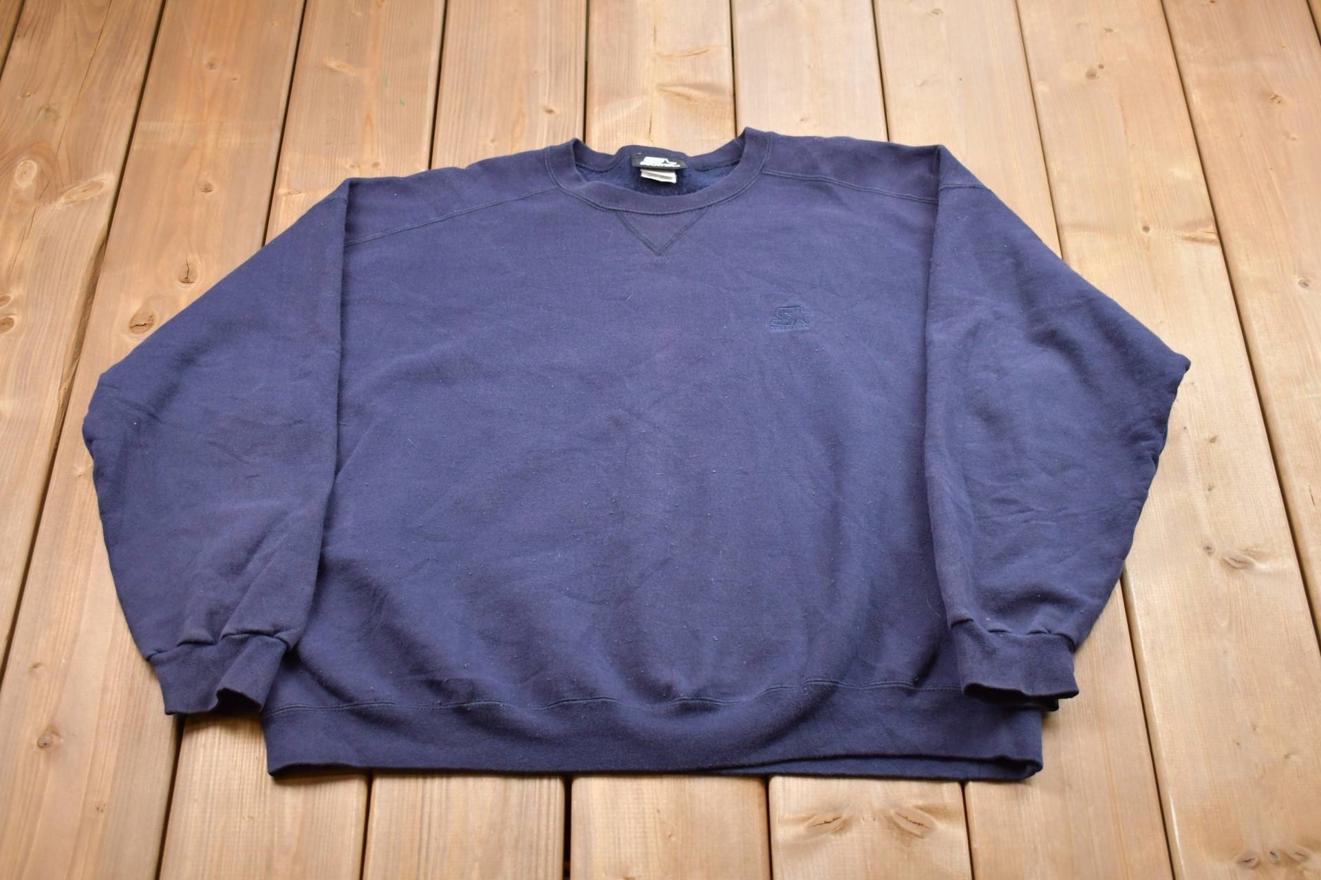 Vintage 1990Er Starter Sweatshirt Mit Besticktem Rundhalsausschnitt/90Er Jahre Souvenir Athleisure Streetwear Reisen Und Tourismus Vintage 1990Er Starter Sweatshirt Mit Besticktem Rundhalsausschnitt/90Er Jahre Souvenir Athleisure Streetwear Reisen Und Tourismus von Lostboysvintage