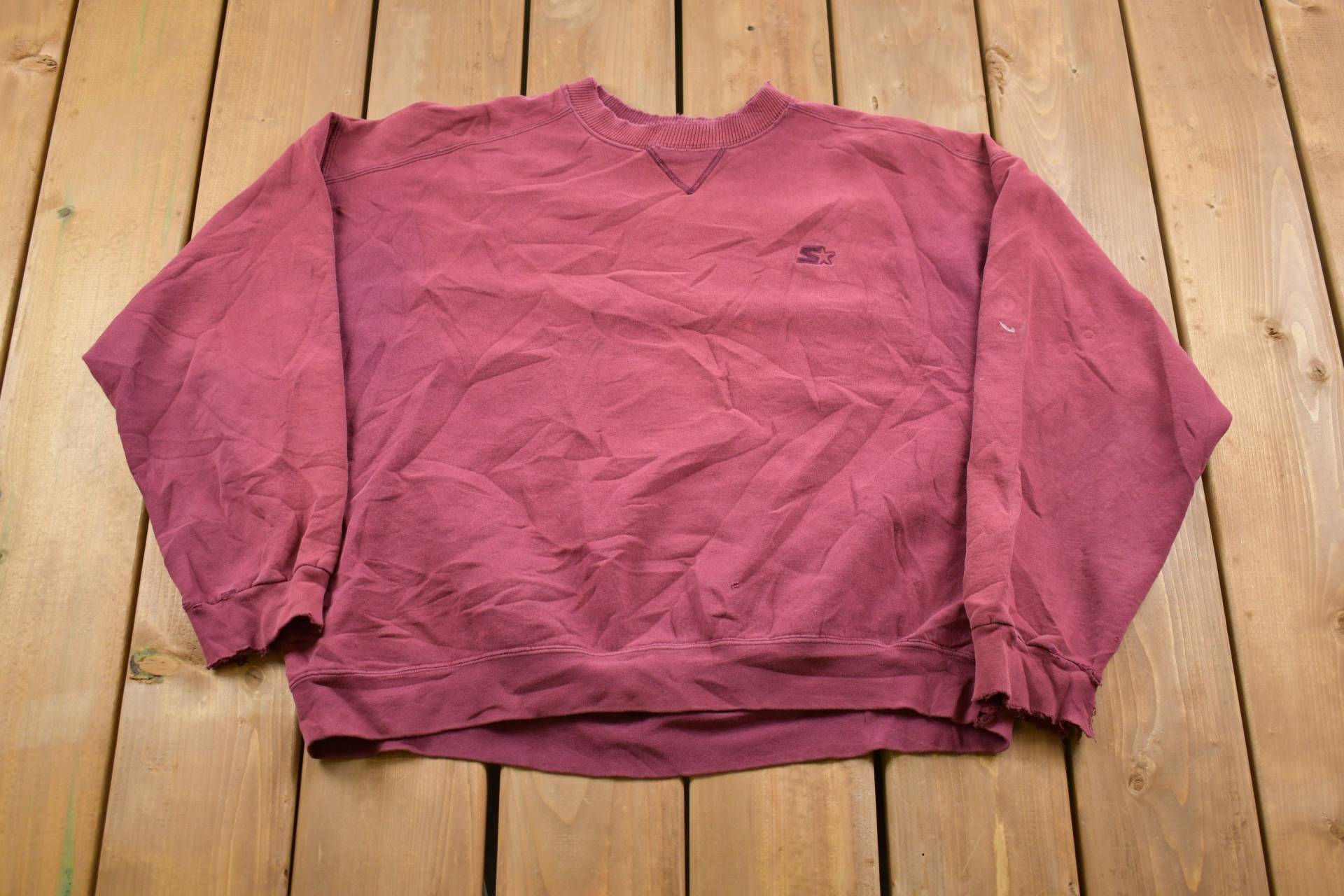 Vintage 1990Er Starter Sweatshirt Mit Besticktem Rundhalsausschnitt/90Er Jahre Souvenir Athleisure Streetwear Reisen Und Tourismus von Lostboysvintage