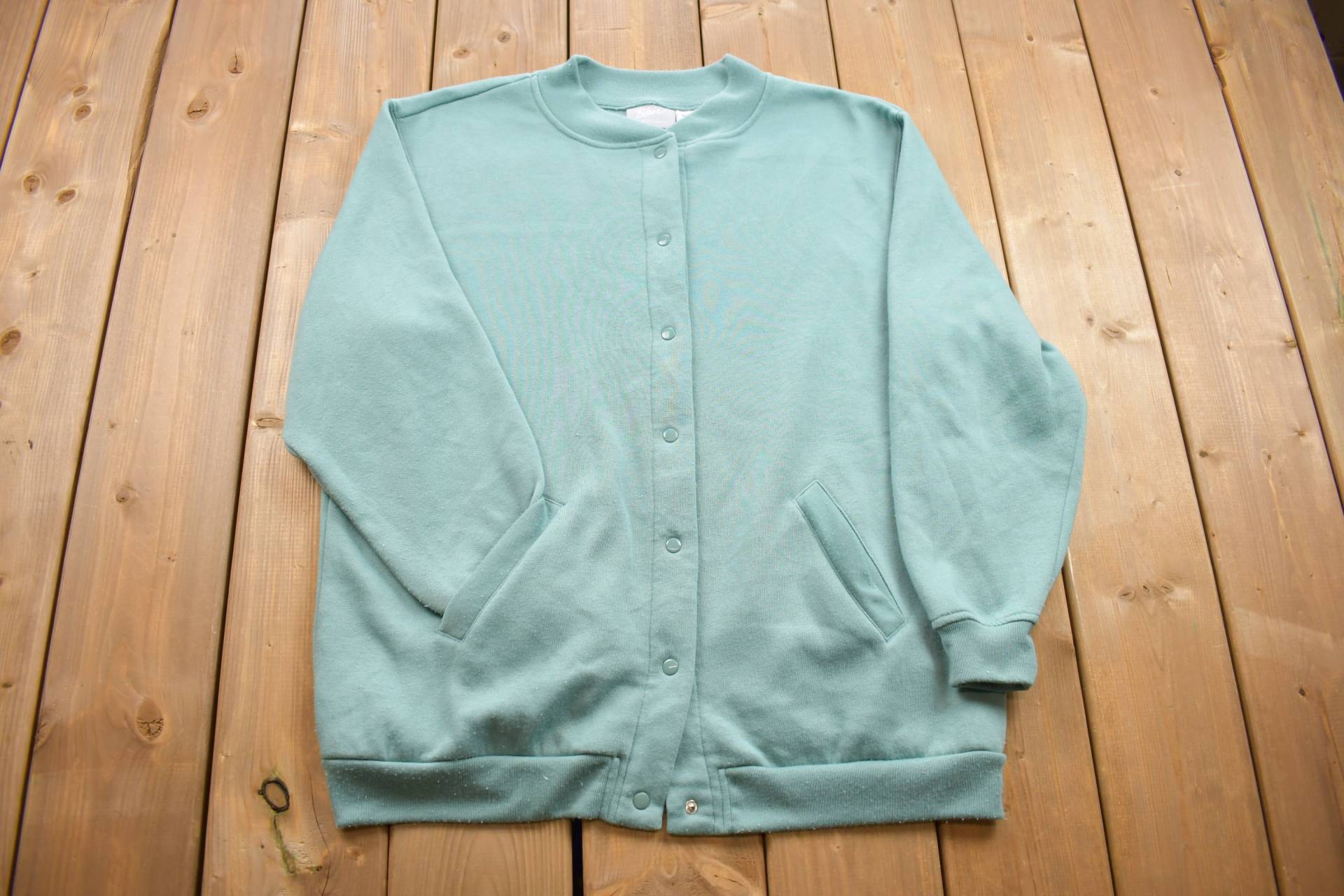 Vintage 1990S Blair Button Up Cardigan Sweater/Patchwork Bestickt Süße Frühlingskleidung Damen von Lostboysvintage