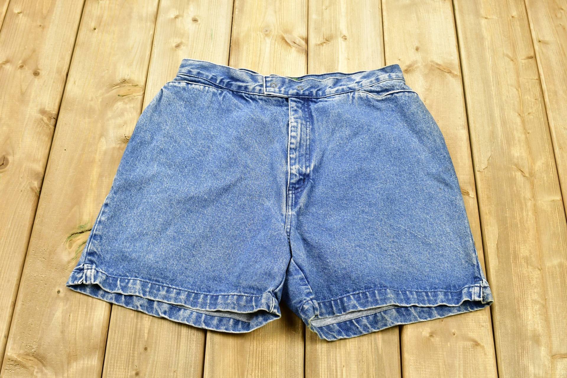 Vintage 1990Er Cabela's Damen Jeansshorts Größe 12/90Er Streetwear Jagdshorts Sommermode Jorts von Lostboysvintage