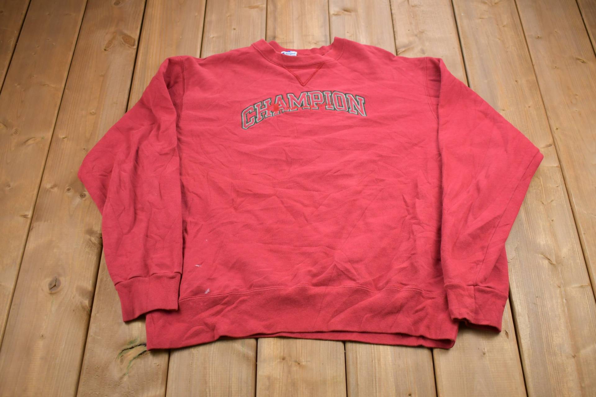 Vintage 1990S Champion Made in Usa Sweatshirt/Pullover Streetwear Athleisure Sportswear von Lostboysvintage